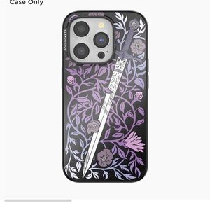 Purple Floral Sword Phone Case